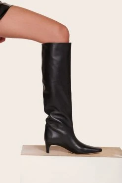 WALLY BOOT | BLACK -fashion Tracing Dress Black 492 web