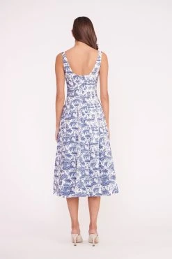 WELLS DRESS | BLUE TOILE -fashion WELLS DRESS TOILE RESHOOT 01664 web