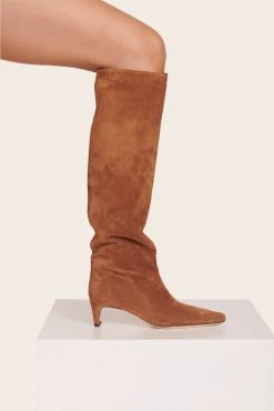 WALLY BOOT | TAN SUEDE -fashion Wally Boot Tan Suede 002 web