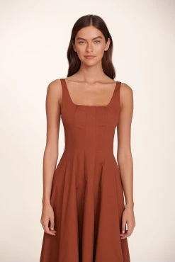 WELLS DRESS | TAN -fashion Wells Dress Tan 817 edit web