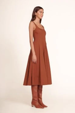 WELLS DRESS | TAN -fashion Wells Dress Tan 821 edit web