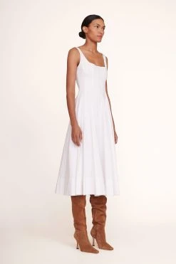 WELLS DRESS | WHITE -fashion Wells Dress White 003 edit web
