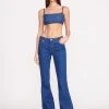 STAUD + WRANGLER THE BIKINI JEAN | DARK RINSE -fashion Wrangler 0664 web