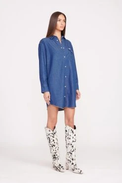 STAUD + WRANGLER THE OVERSIZED WESTERN | DARK RINSE 14 STAUD + WRANGLER THE OVERSIZED WESTERN | DARK RINSE -fashion Wrangler 1095 web