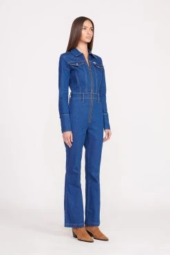 STAUD + WRANGLER THE BODY JUMPSUIT | DARK RINSE 14 STAUD + WRANGLER THE BODY JUMPSUIT | DARK RINSE -fashion Wrangler 1178 web