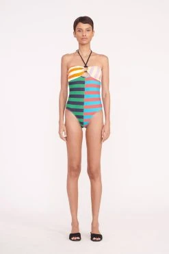 ACE RING ONE PIECE | CABANA STRIPE MULTI -fashion ace ring one piece cabana stripe 03155 web