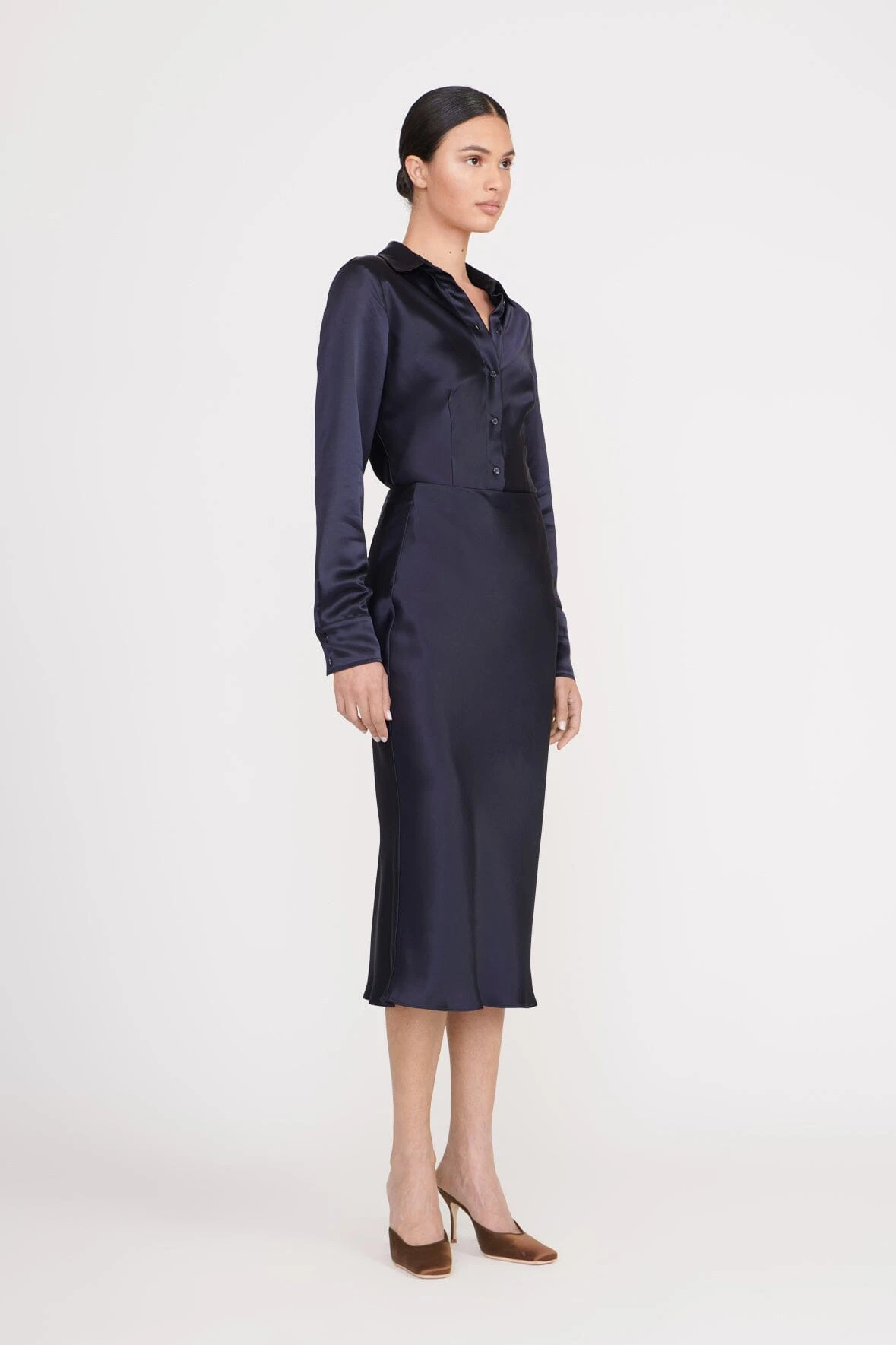 ANGELA SKIRT | NAVY 5 ANGELA SKIRT | NAVY - Image 3