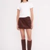 ANNETTE SKIRT | MAHOGANY -fashion annette skirt mahogany 6 e34fbc82 89d9 48fe 9602 4f02749b739a