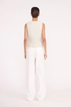 BRETT VEST | OAT MILK -fashion brett vest oat milk 00602 web