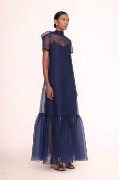 CALLUNA DRESS | NAVY -fashion calluna dress navy 01251 web