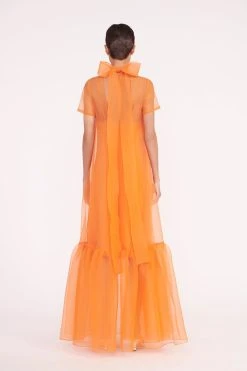 CALLUNA DRESS | NECTARINE -fashion calluna dress nectarine 02218 web