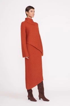 CANTILEVER SKIRT | CINNAMON -fashion cantilever skirt cinnamon 3 ee35b999 57b1 49d5 a0d4 087076acda3e