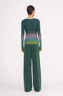 CARGO SWEATER | PINE FOREST -fashion cargo sweater pine forest 1