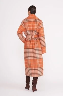 CARVER COAT | PERSIMMON MEGA PLAID 12 CARVER COAT | PERSIMMON MEGA PLAID -fashion carver coat persimmon mega plaid 3 59553ed8 01aa 4e19 a2bf b6d6b53c3b28