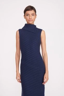 CARY DRESS | NAVY -fashion cary dress navy 1
