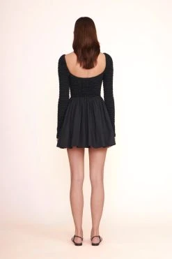 LAUREL SANDAL | BLACK -fashion cassidy dress black 4 5da9a885 8d63 48cf 9bb6 e32c8672a598