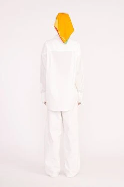 SILK SCARF | MARBLE WAVE -fashion colton shirt white 00557 web 1