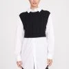 COOPER TOP | BLACK WHITE -fashion cooper top black white 1