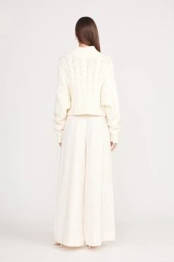 CROPPED HAMPTON SWEATER | IVORY -fashion cropped hampton sweater ivory 3 c2d5f48f 3adb 44a5 9854 77cd882add19