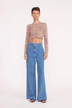 DEANNA SWEATER | CLOVE WAVY DOT 12 DEANNA SWEATER | CLOVE WAVY DOT -fashion deanna sweater clove wavy dots 05337 web