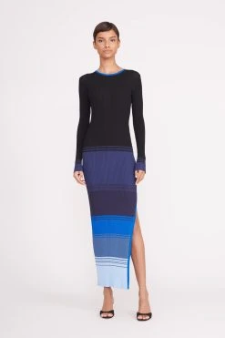 EDNA DRESS | MIDNIGHT GLACIER