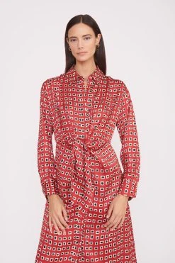 ELSA DRESS | RUBY GEOSCAPE -fashion elsa dress ruby geoscape 1