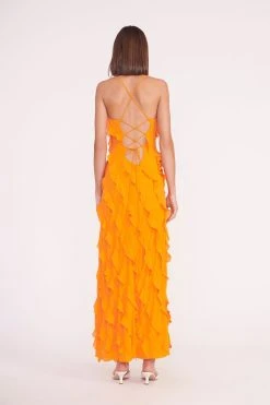 ELVIRE DRESS | NECTARINE -fashion elvire dress nectarine 02326 web