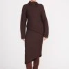 CANTILEVER SKIRT | DARK CHOCOLATE -fashion engrave sweater dark chocolate 1 9f5a3d83 fc65 4234 99ad 934ed234e5d5