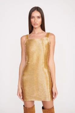 EVIE DRESS | GOLD 10 EVIE DRESS | GOLD -fashion evie dress gold 0368 web