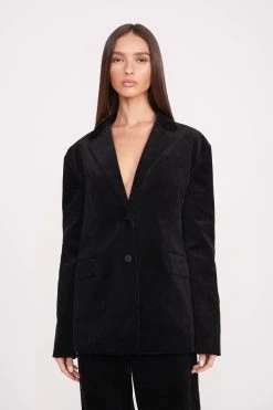 TREK OVERSIZED BLAZER | BLACK