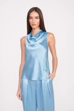 GESTURE TOP | FRENCH BLUE -fashion fall 23 0070 web
