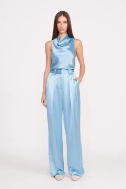 GESTURE TOP | FRENCH BLUE -fashion fall 23 0081 web