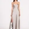 ALEXA DRESS | SILVER SATIN -fashion fall 23 0231 web