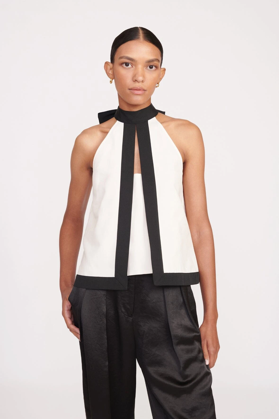 WRIGHT TOP | ECRU BLACK 3 WRIGHT TOP | ECRU BLACK