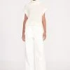 GRAYSON PANT | WHITE VEGAN PATENT -fashion fall 23 1286 web 85d51ffe 3a23 46e3 8140 fc7ff782fdd4
