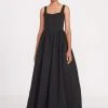 MAXI LANDSCAPE DRESS | BLACK