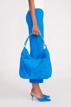PERRY BAG | DIRECTOR BLUE SUEDE -fashion fall 23 1402 web
