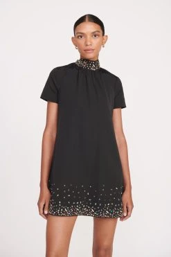 MINI ILANA DRESS | BLACK SILVER 9 MINI ILANA DRESS | BLACK SILVER -fashion fall 23 1669 web