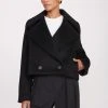 CARVER CROPPED COAT | BLACK 2 CARVER CROPPED COAT | BLACK -fashion fall 23 1975 web