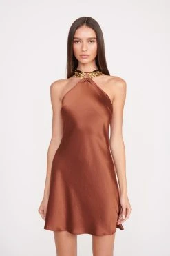 MINI FRANCOISE DRESS | CLOVE -fashion francoise dress mini clove 0340 web
