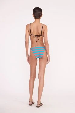 TATE TRIANGLE BIKINI TOP | CABANA STRIPE MULTI -fashion gemma bikini bottom cabana stripe 06083 web