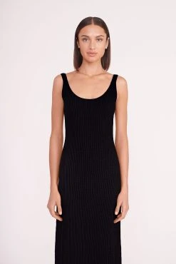 JESSICA COVERUP DRESS | BLACK -fashion jessica knit dress black 01499 web
