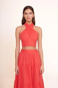 SMOCKED KAI TOP | HIBISCUS