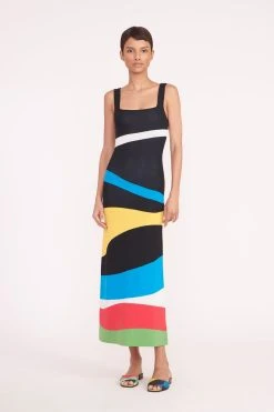 CASPIAN SLIDE | MARBLE WAVE -fashion katie dress marble wave 02347 web