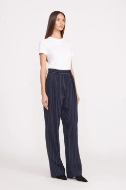 LUISA PANT | NAVY PINSTRIPE -fashion luisa pant navy pinstripe 0012 web