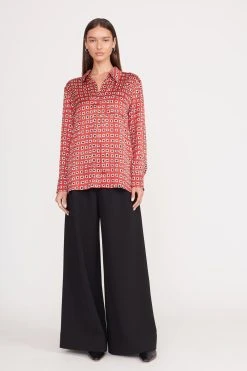 MARTHA TUNIC | RUBY GEOSCAPE -fashion martha tunic ruby geoscape 1