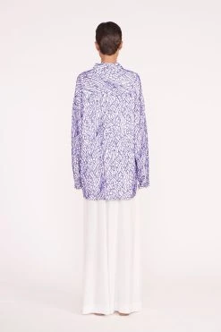 MELODY TOP | BLUE PALM 13 MELODY TOP | BLUE PALM -fashion marza pant white 05583 web