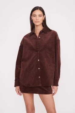 MATTHEW SHIRT | MAHOGANY