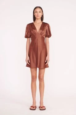 MINI MILLA DRESS | CLOVE -fashion mini milla dress clove 02578 web 1