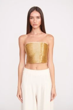 NYLA TOP | GOLD